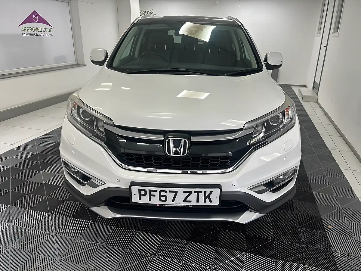 Used 2018 Honda Cr-V Ex White - Interior and Exterior details 2