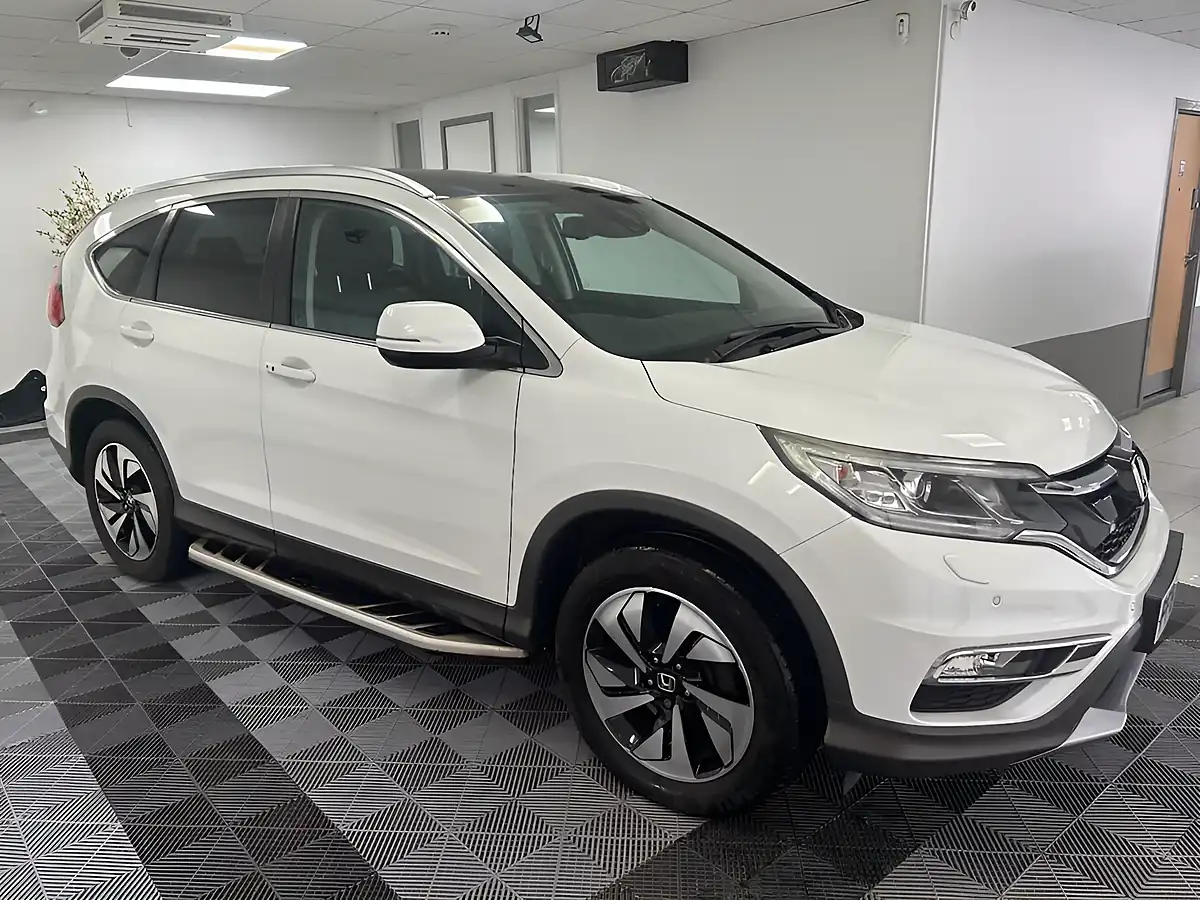 Used 2018 Honda Cr-V Ex White - Interior and Exterior details 6
