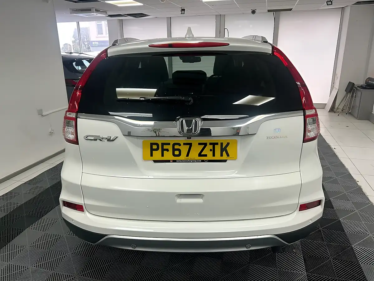 Used 2018 Honda Cr-V Ex White - Interior and Exterior details 9
