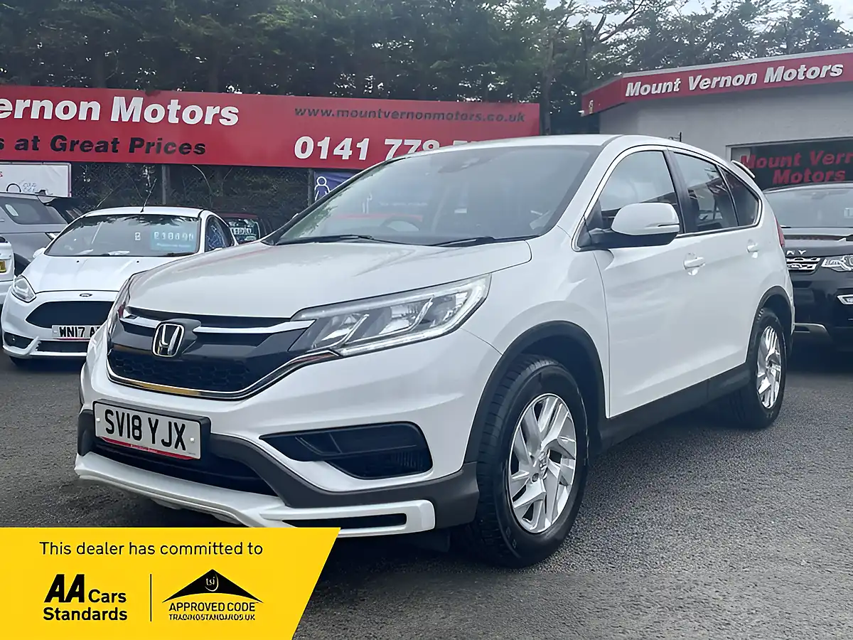 Used 2018 Honda Cr-V S Navi White - Front View