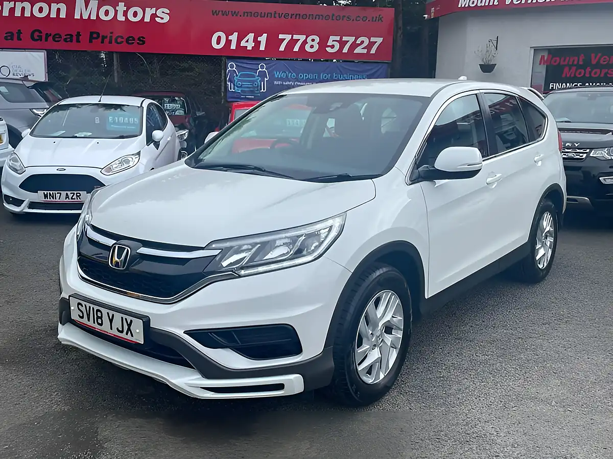 Used 2018 Honda Cr-V S Navi White - Interior and Exterior details 2