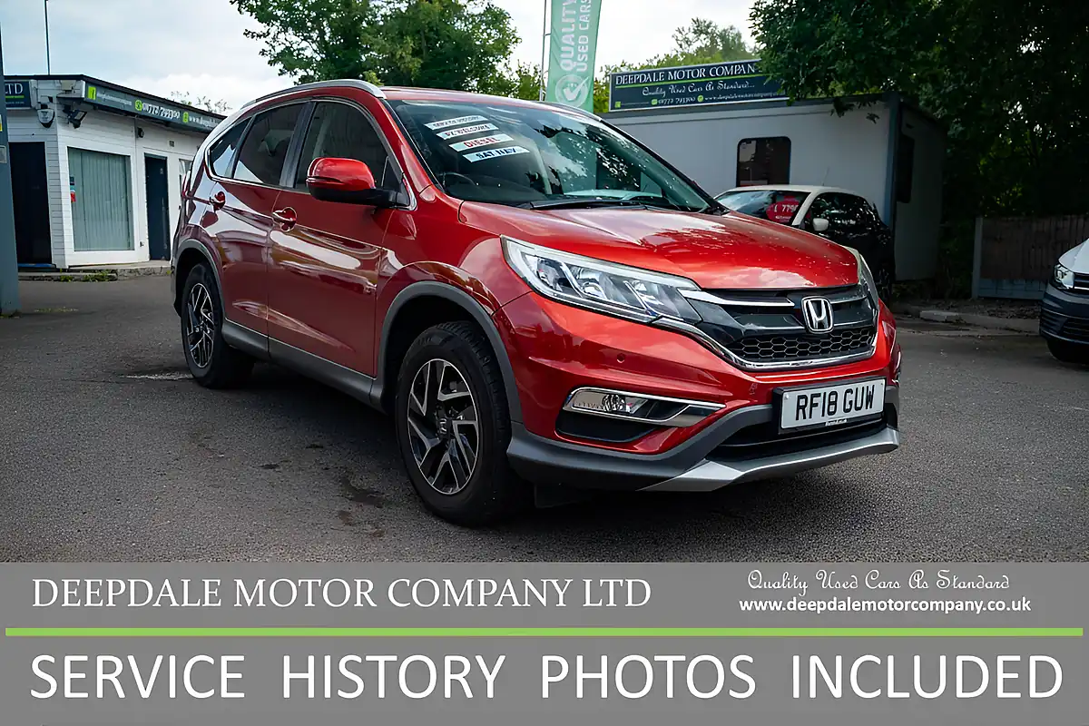 Used 2018 Honda Cr-V Se Plus Navi Passion Red - Front View
