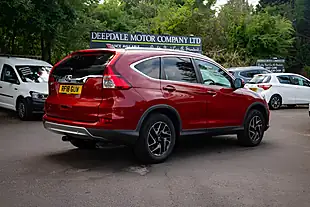 Used 2018 Honda Cr-V Se Plus Navi Passion Red - Interior and Exterior details 8