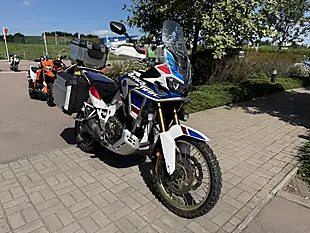 Used 2018 Honda Crf 1000 D2-J White/Blue - Interior and Exterior details 3