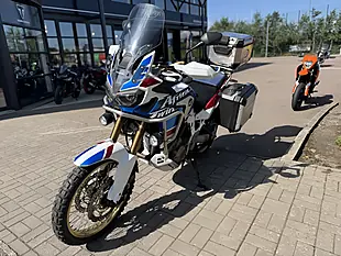 Used 2018 Honda Crf 1000 D2-J White/Blue - Interior and Exterior details 5