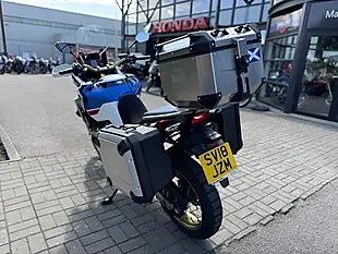 Used 2018 Honda Crf 1000 D2-J White/Blue - Interior and Exterior details 7