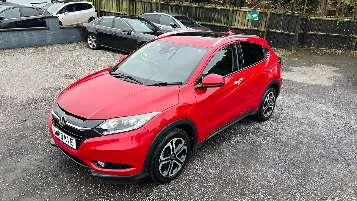 Used 2018 Honda Hr-V Ex Red - Interior and Exterior details 20
