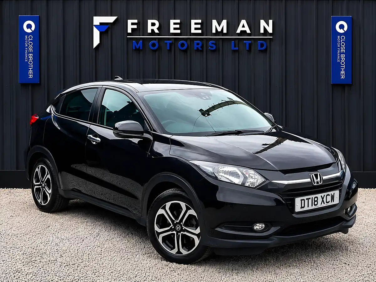Used 2018 Honda Hr-V Se Black - Front View