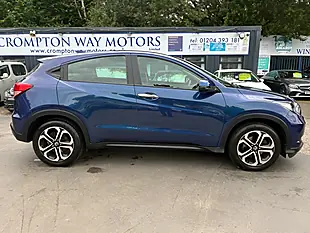 Used 2018 Honda Hr-V Se Blue - Interior and Exterior details 7