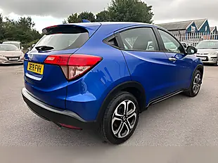Used 2018 Honda Hr-V Se Blue - Interior and Exterior details 11