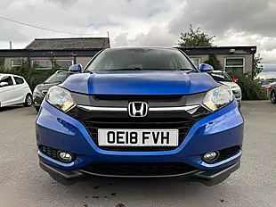 Used 2018 Honda Hr-V Se Blue - Interior and Exterior details 4