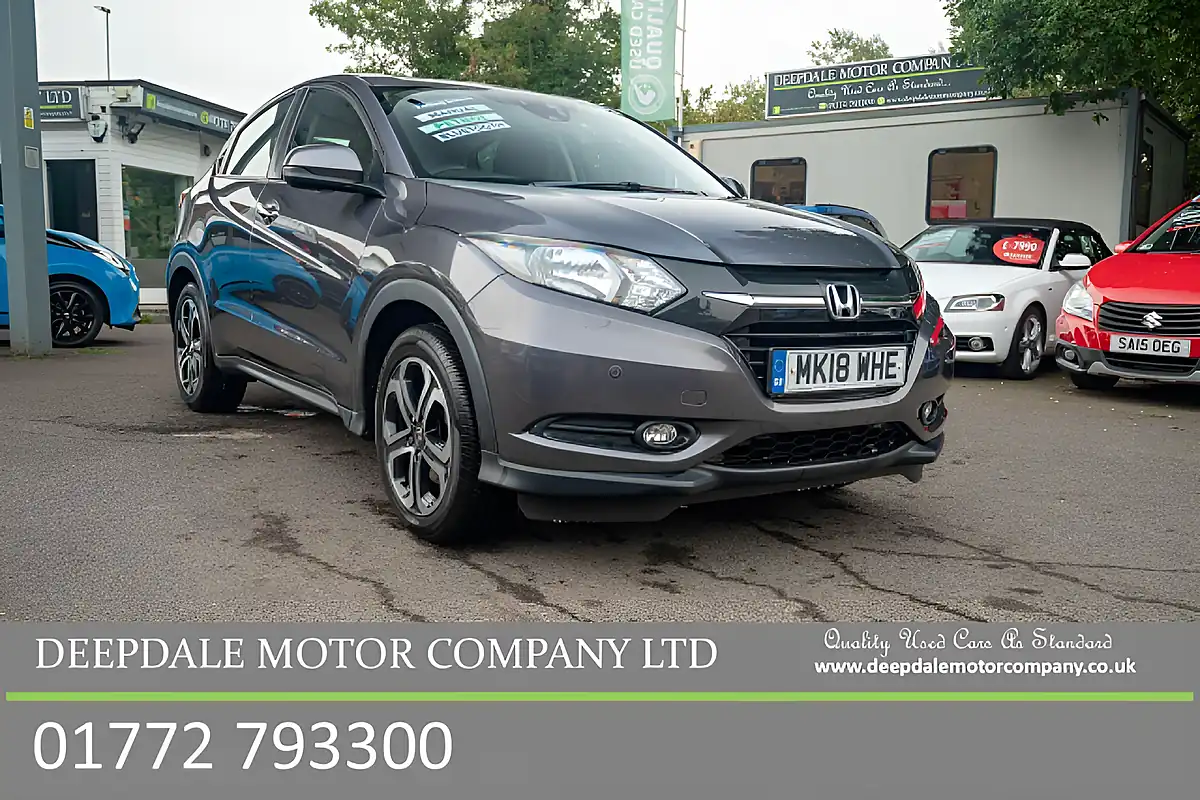 Used 2018 Honda Hr-V Se Modern Steel - Front View