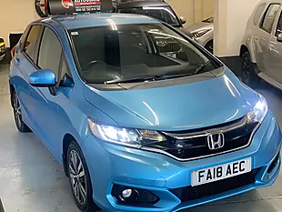 Used 2018 Honda Jazz Ex Navi Blue - Interior and Exterior details 2