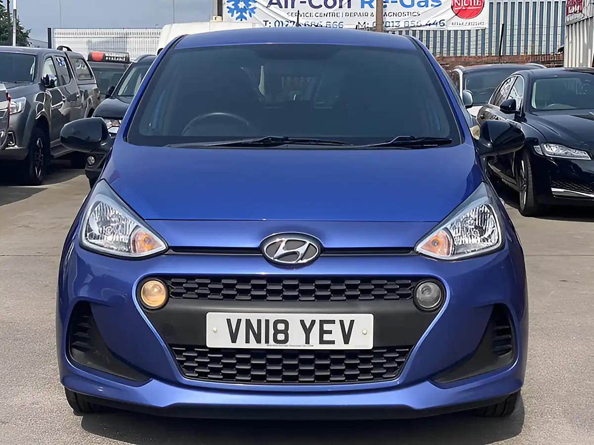 Used 2018 Hyundai I10 Go! Se Blue - Interior and Exterior details 2