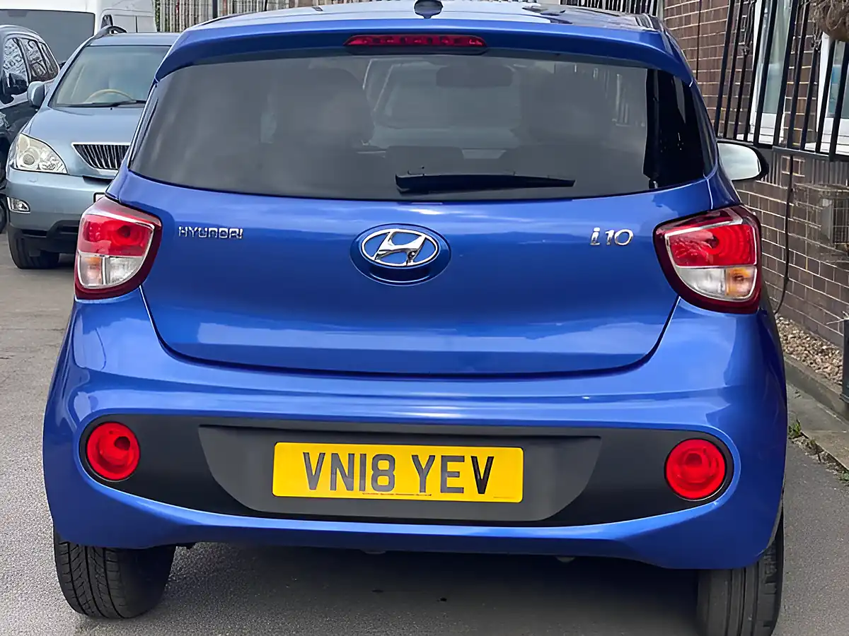 Used 2018 Hyundai I10 Go! Se Blue - Interior and Exterior details 6