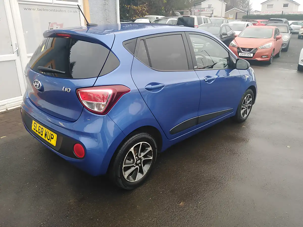Used 2018 Hyundai i10 Go! Se Blue - Interior and Exterior details 4