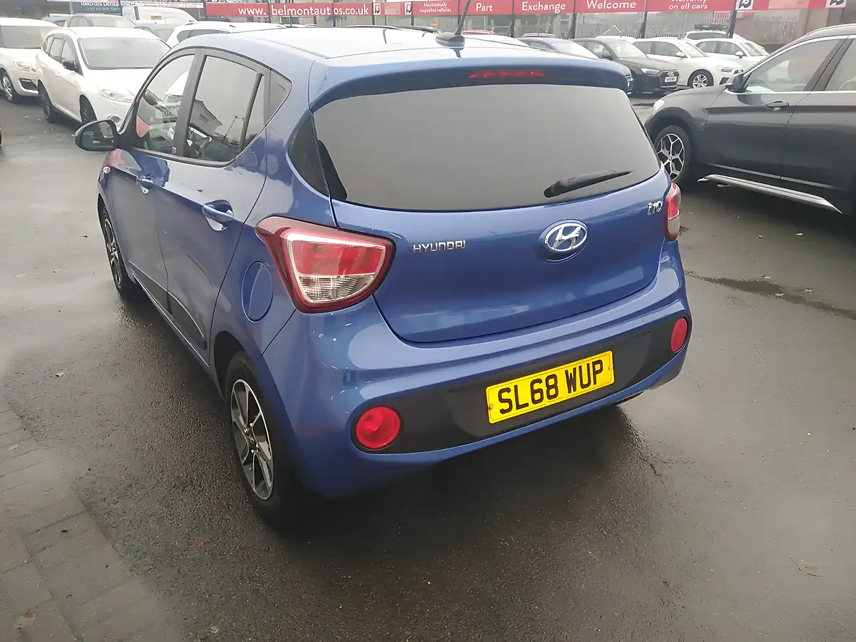 Used 2018 Hyundai i10 Go! Se Blue - Interior and Exterior details 6