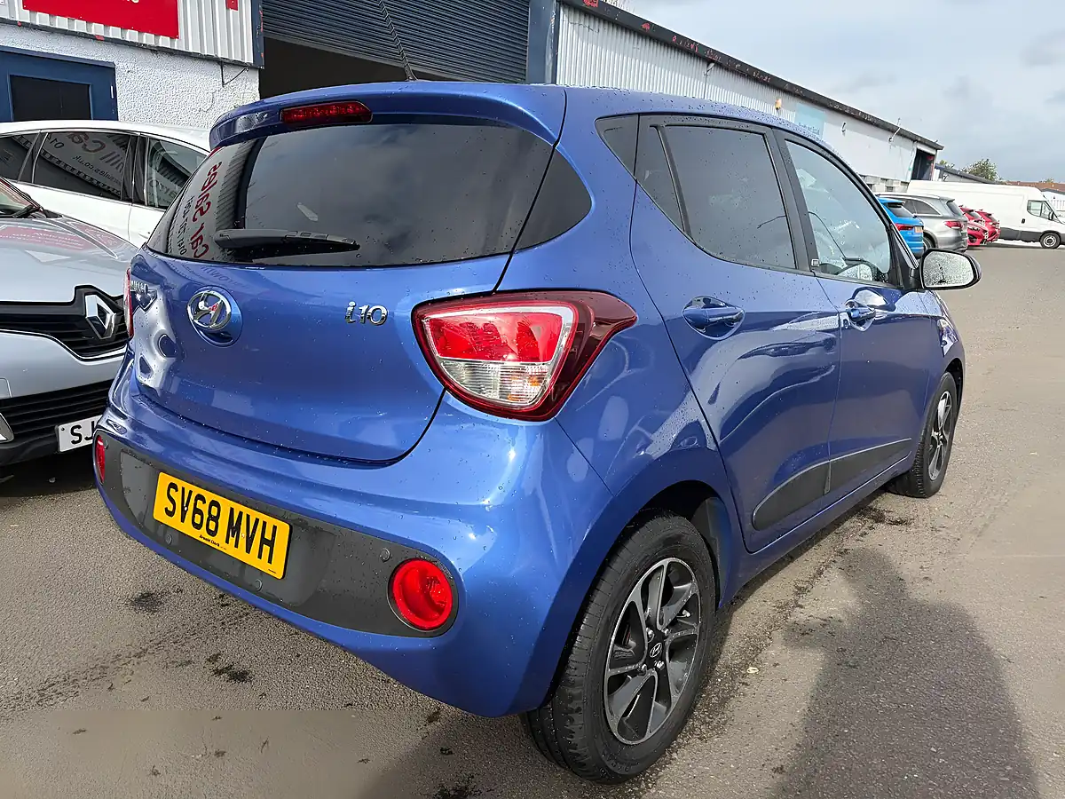 Used 2018 Hyundai I10 Go! Se Blue - Interior and Exterior details 5