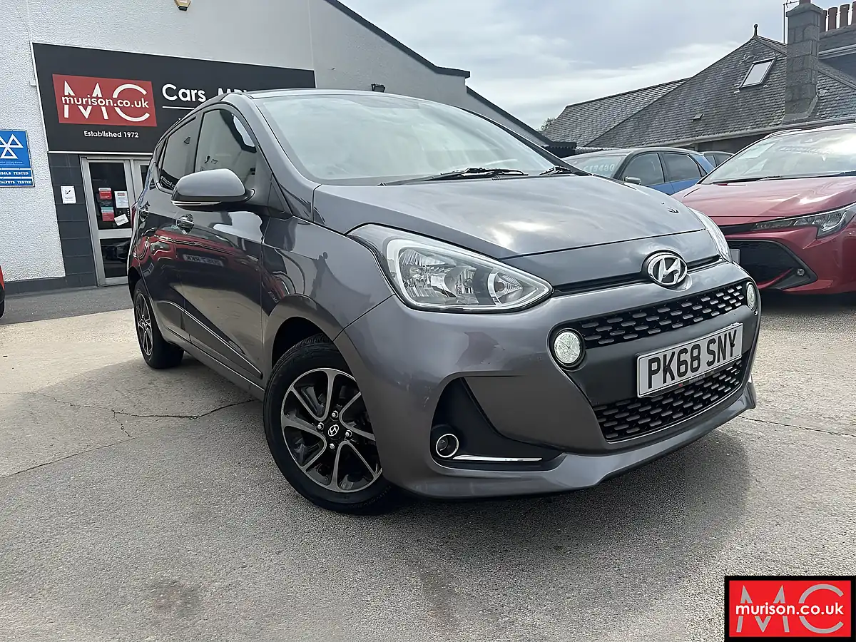 Used 2018 Hyundai i10 Premium Stardust Grey - Front View