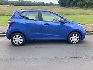 Used 2018 Hyundai I10 Se Blue - Interior and Exterior details 2
