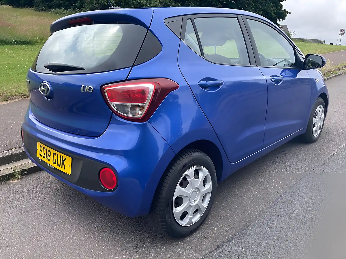 Used 2018 Hyundai I10 Se Blue - Interior and Exterior details 3
