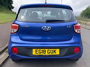 Used 2018 Hyundai I10 Se Blue - Interior and Exterior details 4