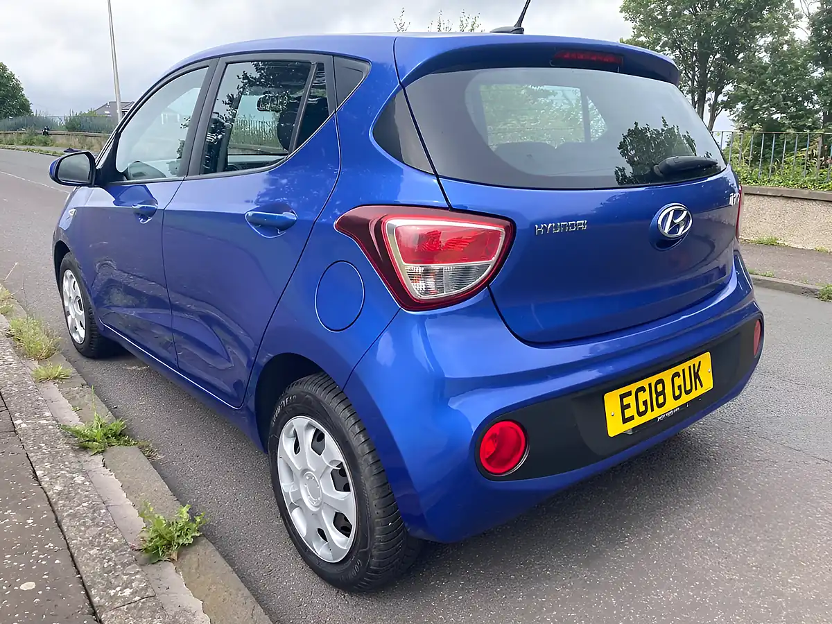 Used 2018 Hyundai I10 Se Blue - Interior and Exterior details 5