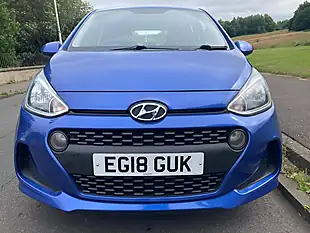 Used 2018 Hyundai I10 Se Blue - Interior and Exterior details 8