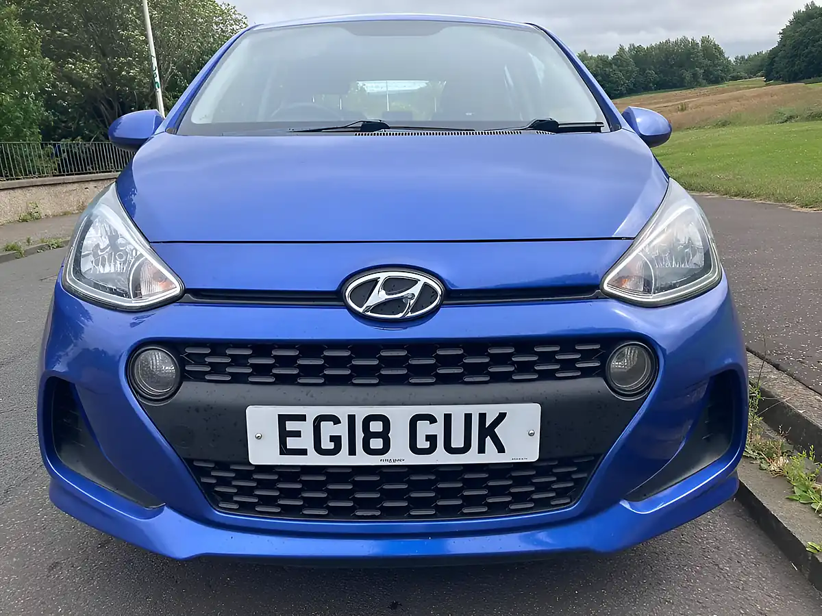 Used 2018 Hyundai I10 Se Blue - Interior and Exterior details 8