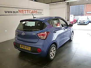 Used 2018 Hyundai i10 Se Blue - Interior and Exterior details 8