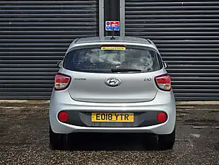 Used 2018 Hyundai I10 Se Grey - Interior and Exterior details 10
