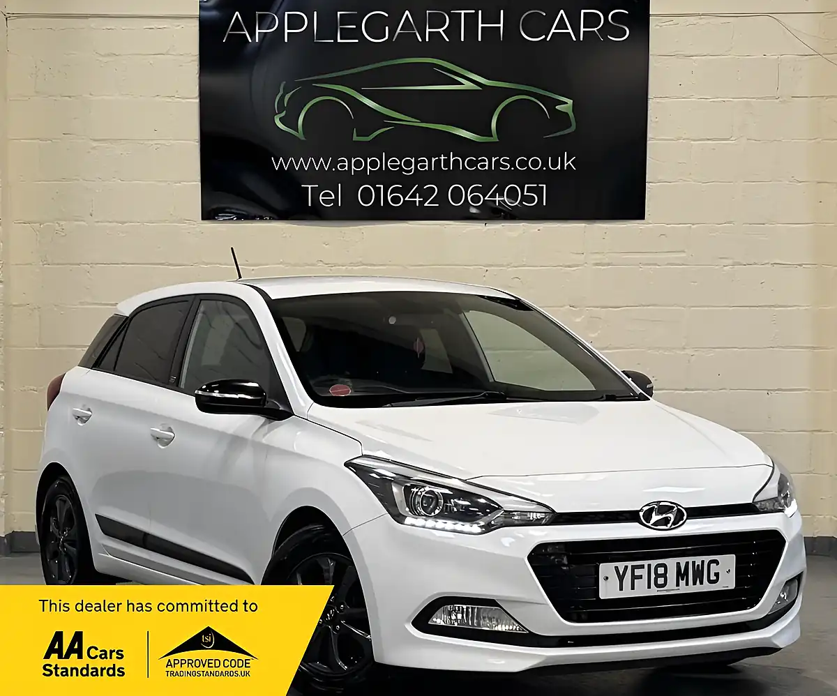Used 2018 Hyundai I20 Go! Se White - Front View