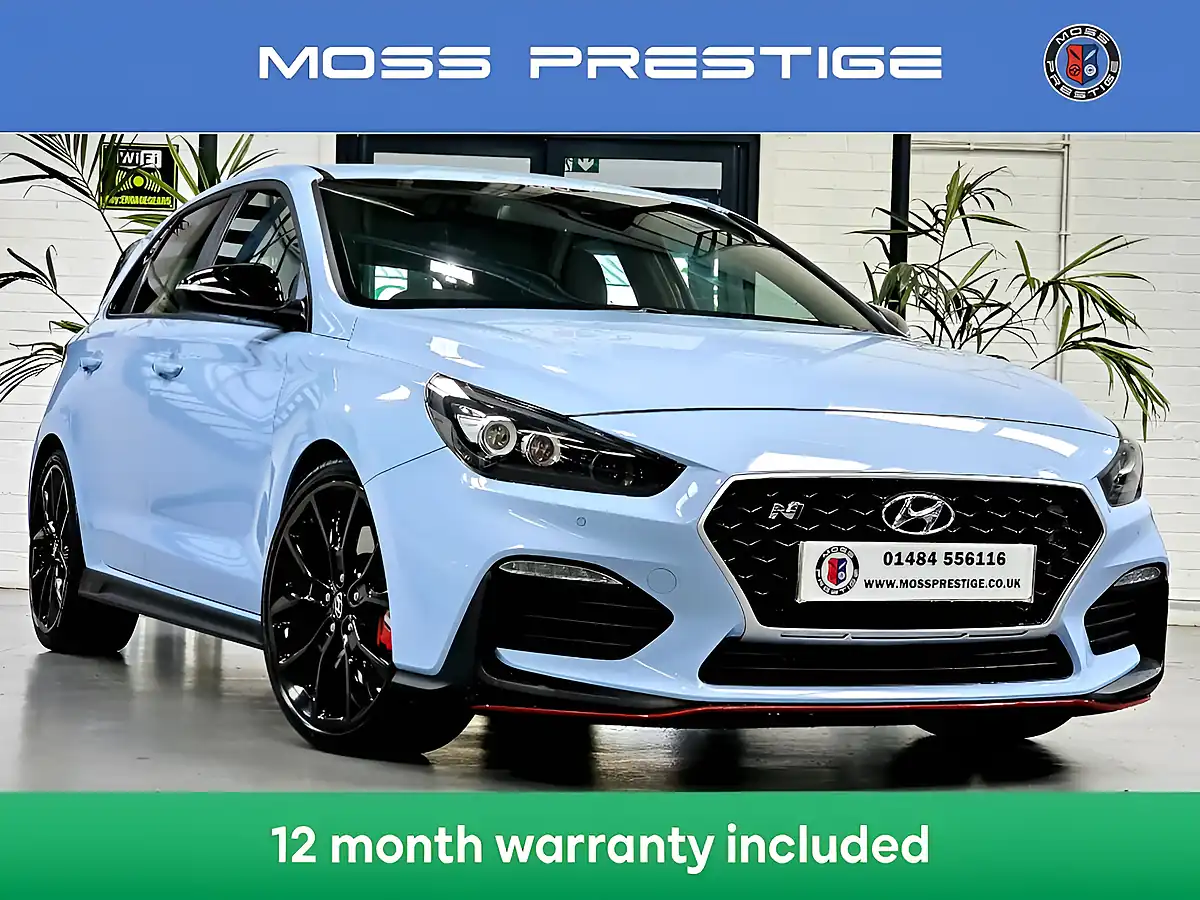 Used 2018 Hyundai I30 N Performance Blue - Front View