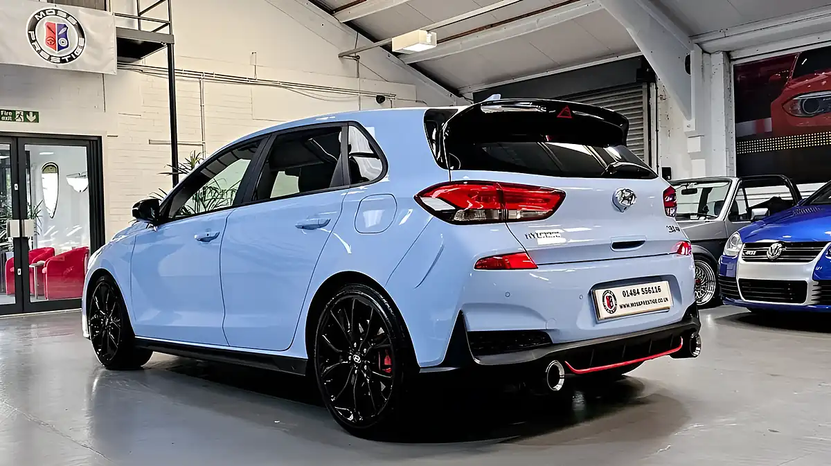 Used 2018 Hyundai I30 N Performance Blue - Interior and Exterior details 9