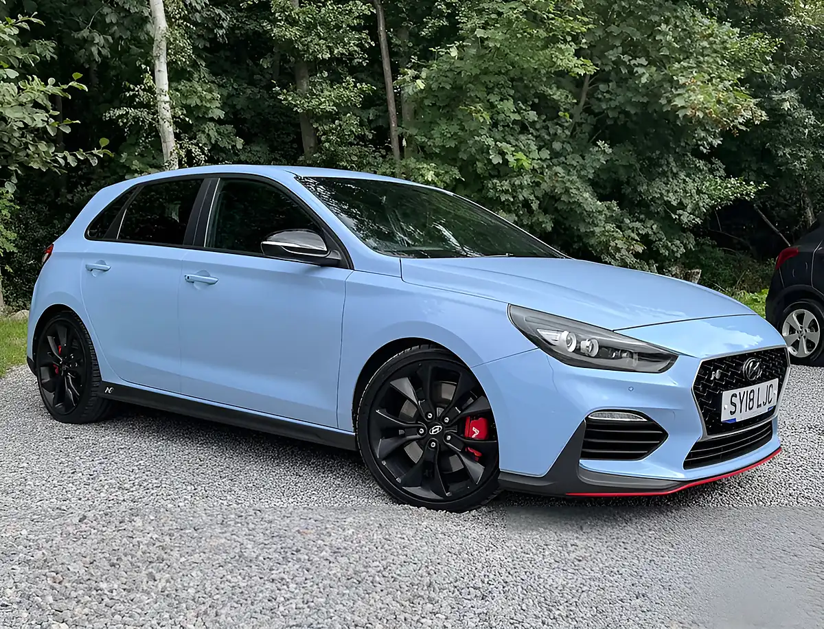 Used 2018 Hyundai i30 N Performance Performance Blue - Front View