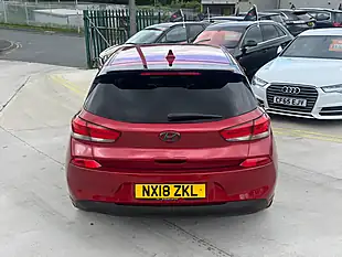 Used 2018 Hyundai I30 Premium Red - Interior and Exterior details 9