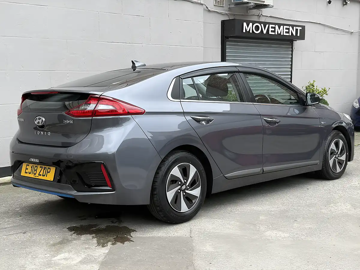 Used 2018 Hyundai Ioniq HEV Prem Grey - Interior and Exterior details 4