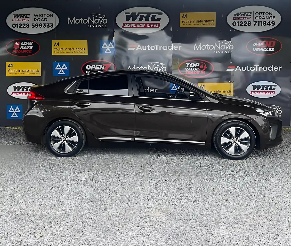 Used 2018 Hyundai Ioniq Premium Se Brown - Interior and Exterior details 5
