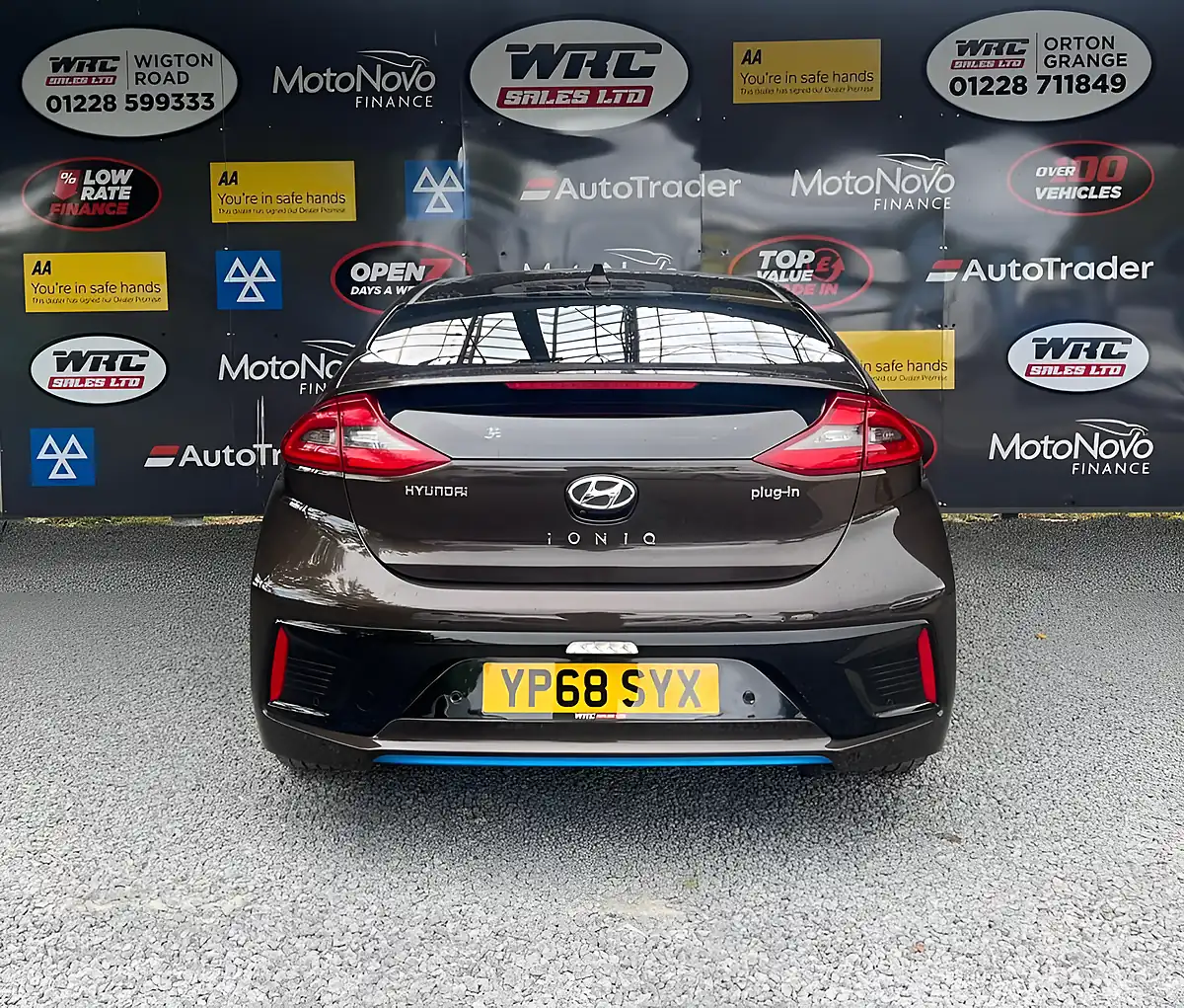 Used 2018 Hyundai Ioniq Premium Se Brown - Interior and Exterior details 8