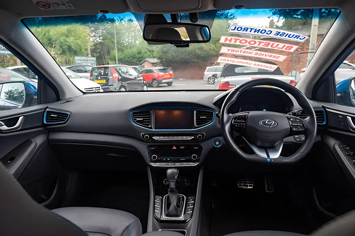 Used 2018 Hyundai Ioniq Premium Se Marina Blue - Interior and Exterior details 10