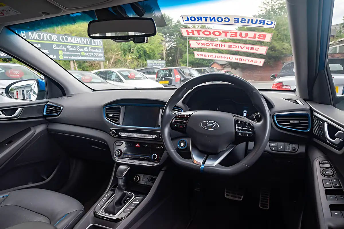 Used 2018 Hyundai Ioniq Premium Se Marina Blue - Interior and Exterior details 11