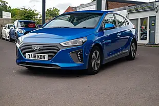 Used 2018 Hyundai Ioniq Premium Se Marina Blue - Interior and Exterior details 3