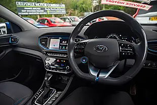Used 2018 Hyundai Ioniq Premium Se Marina Blue - Interior and Exterior details 13