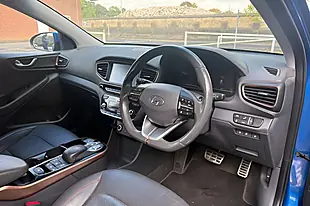Used 2018 Hyundai Ioniq Premium Se Marina Blue - Interior and Exterior details 2