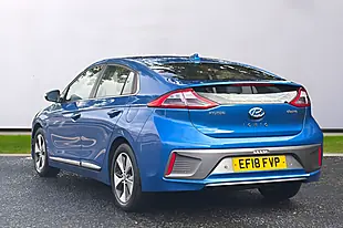 Used 2018 Hyundai Ioniq Premium Se Marina Blue - Interior and Exterior details 8
