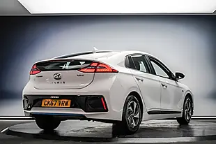 Used 2018 Hyundai Ioniq Premium Se White - Interior and Exterior details 3