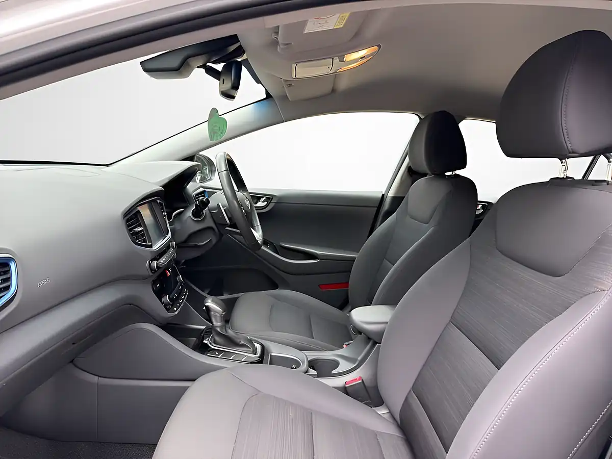 Used 2018 Hyundai Ioniq Premium White - Interior and Exterior details 12