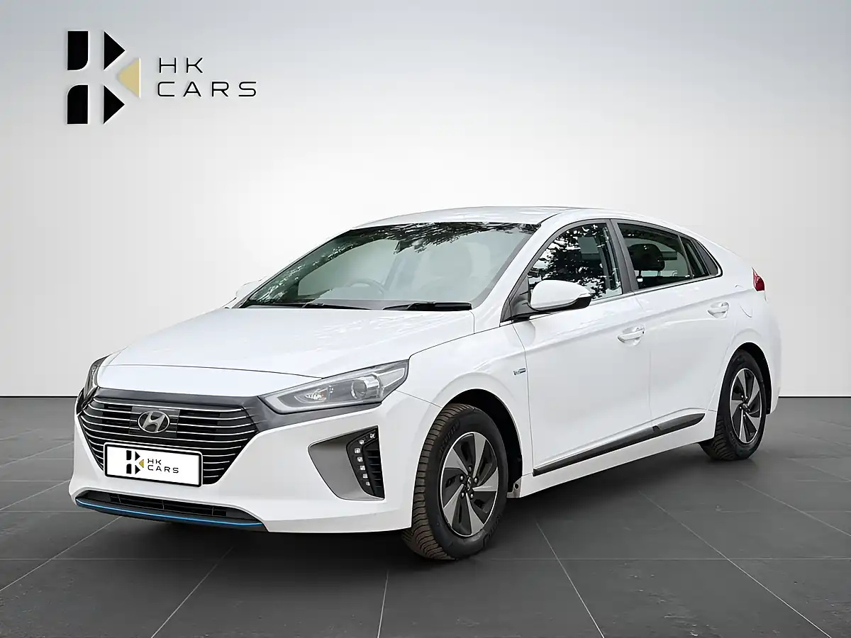 Used 2018 Hyundai Ioniq Premium White - Interior and Exterior details 6