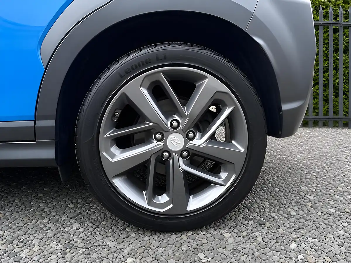 Used 2018 Hyundai Kona Blue Drive Premium Blue - Interior and Exterior details 10