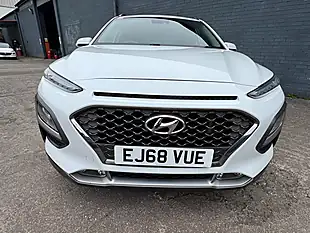 Used 2018 Hyundai Kona Blue Drive Premium Chalk White - Interior and Exterior details 6